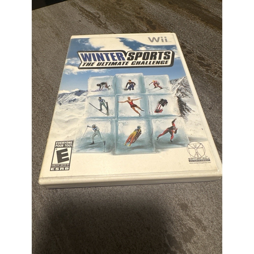 Winter Sports: The Ultimate Challenge (Nintendo Wii, 2007) Complete w/ Manual